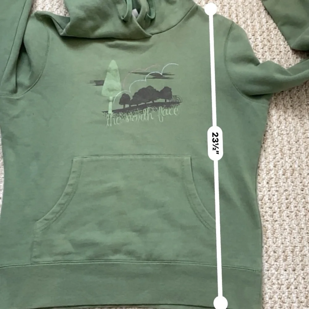 THE NORTH FACE | Green Hoodie Medium - Picture 12 of 13